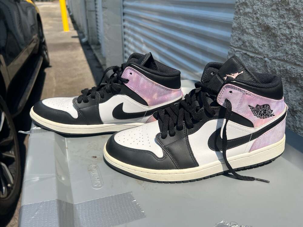 Air Jordan 1 Mid SE Zen Master Tie-Dye DM1200-001 - Men's Size 10.5 - No Box